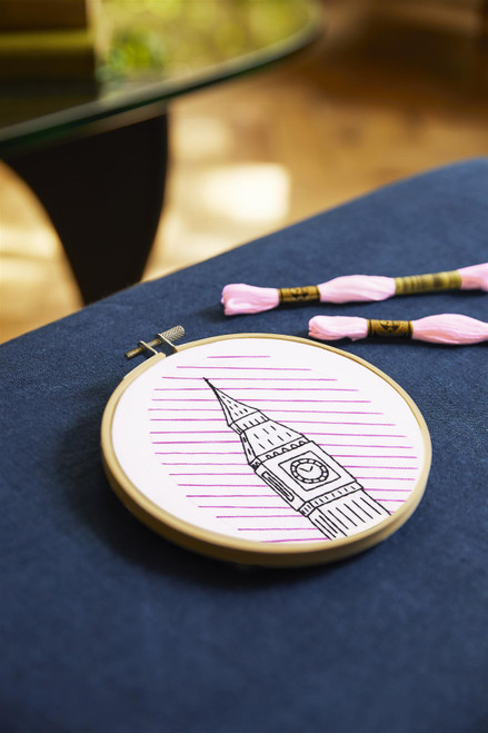 DMC Embroidery Kit Big Ben by Kseniia Guseva - Easy