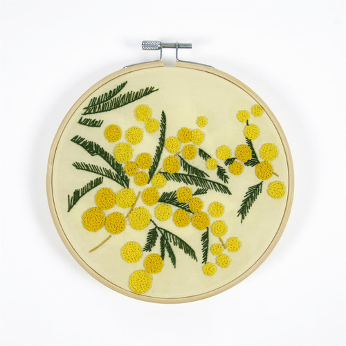 DMC Embroidery Kit Mimosas by Marie-Dominique Procureur - Easy