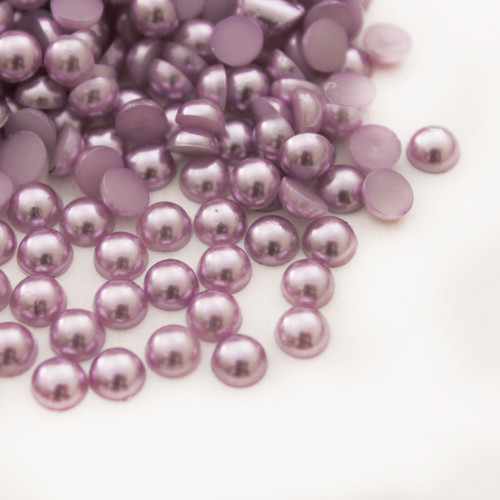 Flat back Pearls - Light Purple