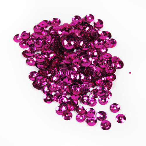 Sequins - 5mm Fushia