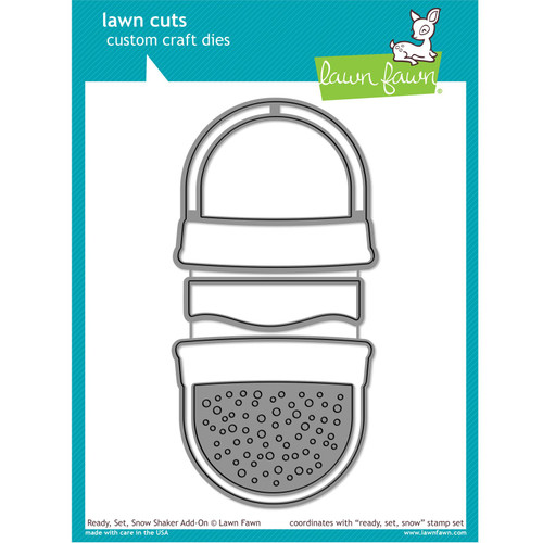 Lawn Fawn Ready Set Snow Shaker Die Set