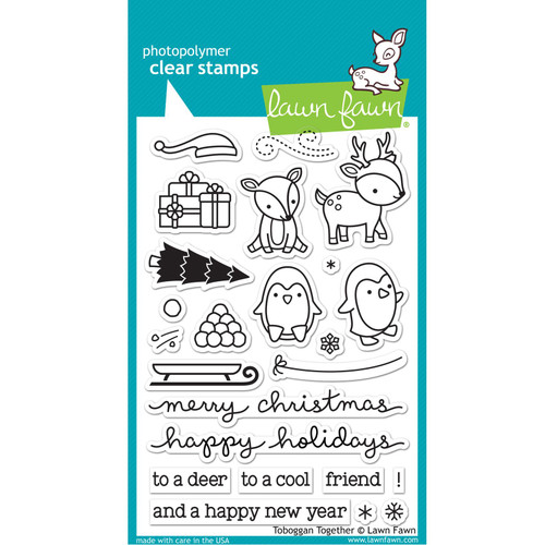 Lawn Fawn Toboggan Togther Stamps