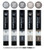 Chameleon Color Tops 5 Pen Set Alcohol Blending Gradient - Gray Colour Tones