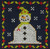 DMC Festive Christmas Mini Counted Cross Stitch Kit - Jolly Snowman