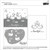 Lawn Fawn Swan Soiree 4X6 Clear Stamp Set