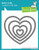 Lawn Fawn Just Stitching Hearts Custom Craft Dies