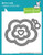 Lawn Fawn Stitched Thought Bubble Frames Custom Craft Dies
