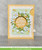 Lawn Fawn magic iris floral wreath add-on dies