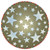 White Lampshade Diffuser 30cm - Stars