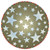 White Lampshade Diffuser 40cm - Stars