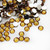 Flat back Rhinestones - Topaz