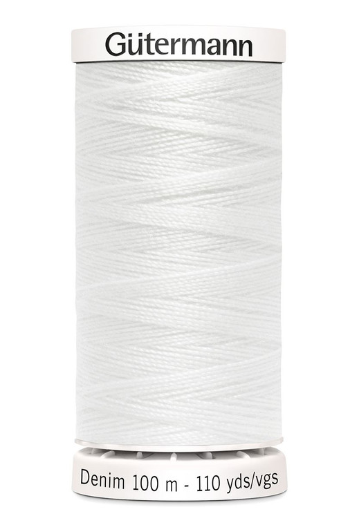 Gutermann Denim 100m No.50 Polyester Thread for Hand and Machine - Colour 1016