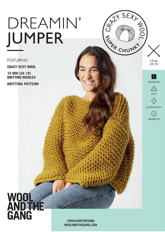 WATG Crazy Sexy Wool Pattern - Dreamin' Jumper