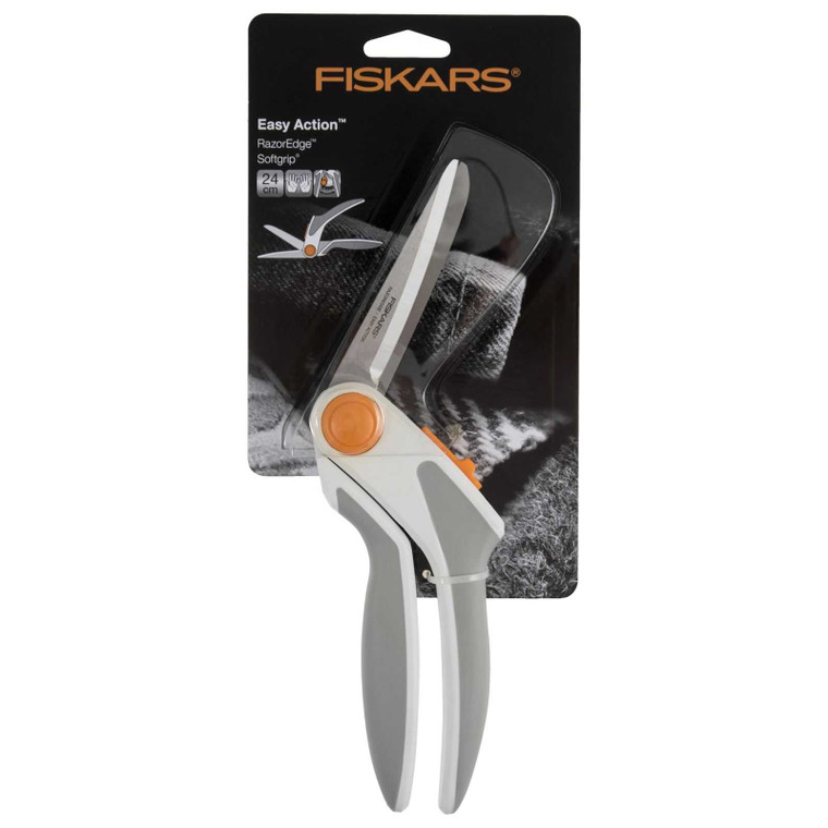 Fiskars 24cm RazorEdge Fabric Scissors Dressmaking and Craft Shears