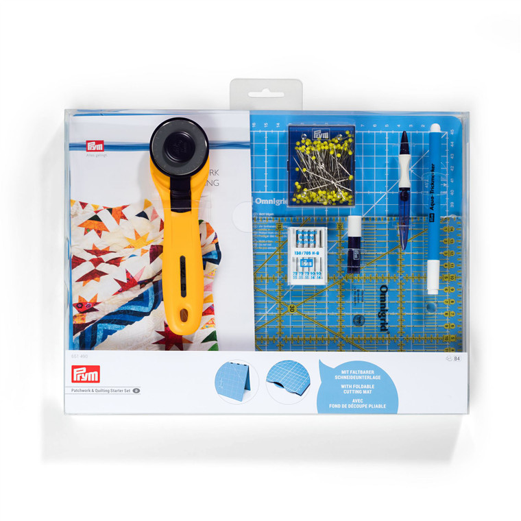 Prym Patchwork and Quilting Starter Set - Imperial Scale Marked in Inches