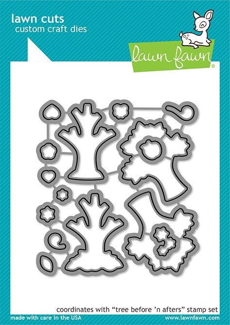 Lawn Fawn Tree Before 'N Afters Lawn Cuts Custom Craft Dies