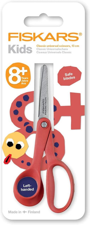 Fiskars Children's Left Handed Scissors - 13cm
