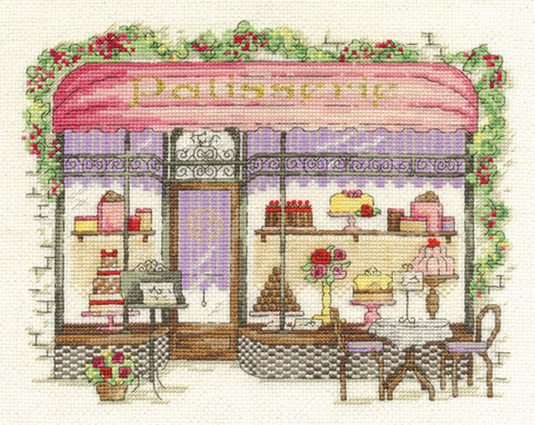 DMC 'Patisserie' Counted Cross Stitch Kit Designed by Maria Diaz