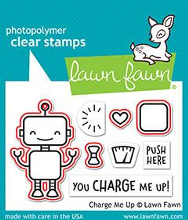 Lawn Fawn Charge Me Up  - Lawn Cuts Custom Craft Dies