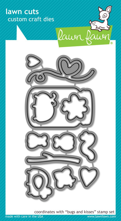 Lawn Fawn Bugs And Kisses - Lawn Cuts Custom Craft Dies