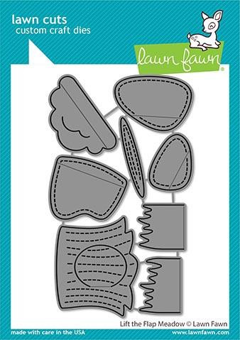 Lawn Fawn Lift The Flap Meadow Custom Craft Dies