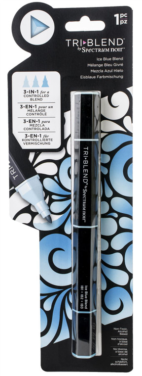Spectrum Noir Tri-Blend Marker - Ice Blue Blend