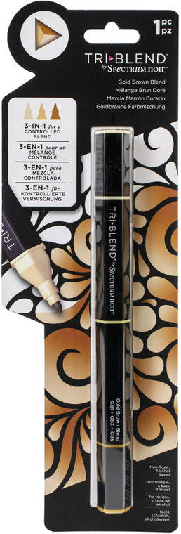 Spectrum Noir Tri-Blend Marker - Gold Brown Blend
