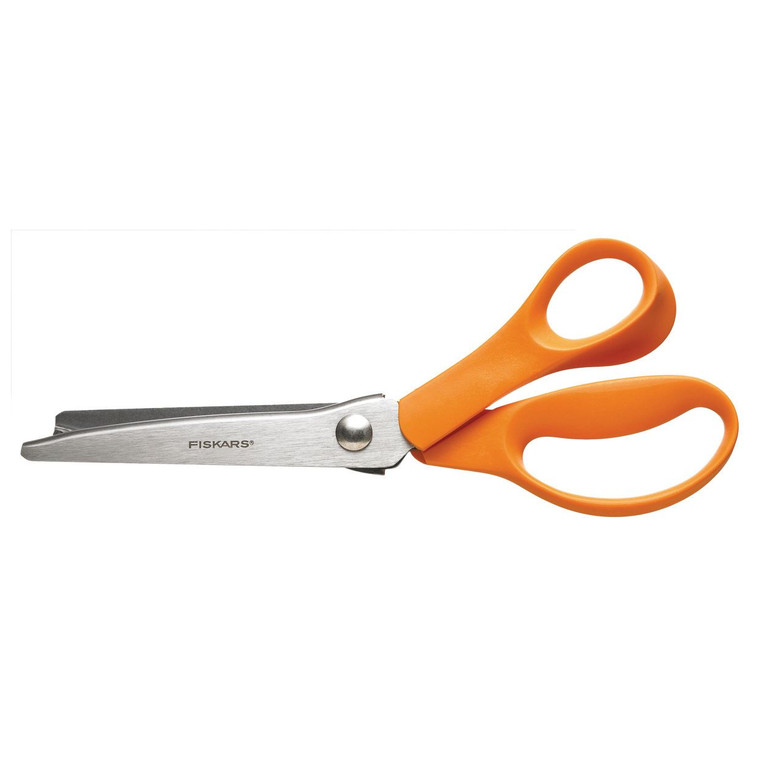 Fiskars Classic 23cm Pinking Shears Scissors, Damaged Packaging.