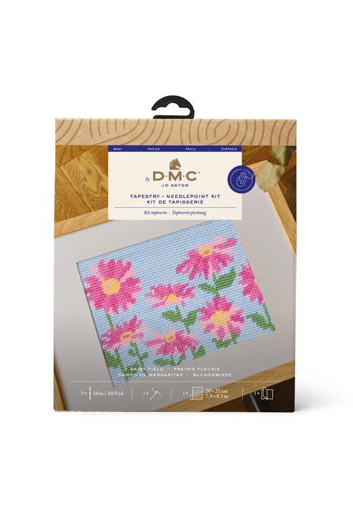 DMC Tapestry & Needlepoint Kit Daisy Field by Jo Aston - Easy