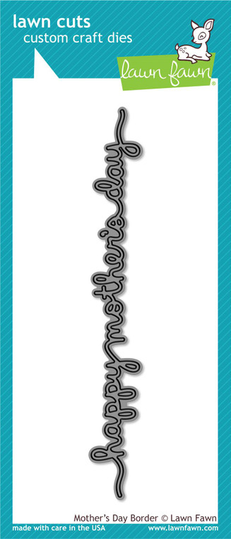 Lawn Fawn Mother'S Day Border Custom Craft Dies