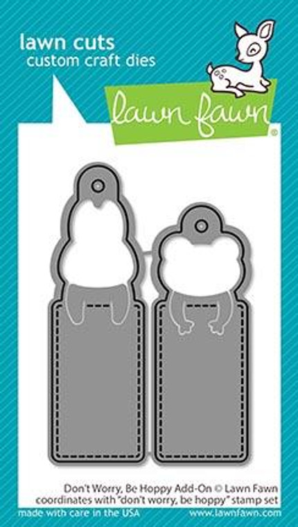 Lawn Fawn Dont Worry, Be Hoppy Add-On Custom Craft Dies