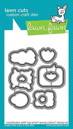 Lawn Fawn Say What? Spring Critters - Lawn Cuts Custom Craft Dies