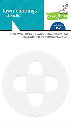 Lawn Fawn Reveal Wheel Templates: Sweetest Flavor Accessory