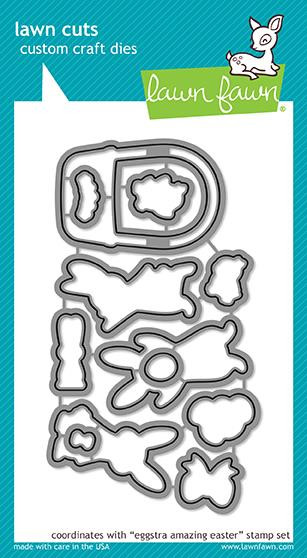 Lawn Fawn Eggstra Amazing Easter - Lawn Cuts Custom Craft Dies