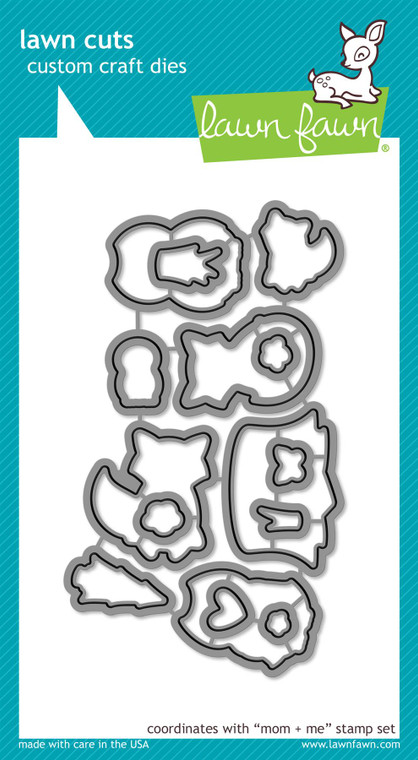 Lawn Fawn Mom + Me - Lawn Cuts Custom Craft Dies