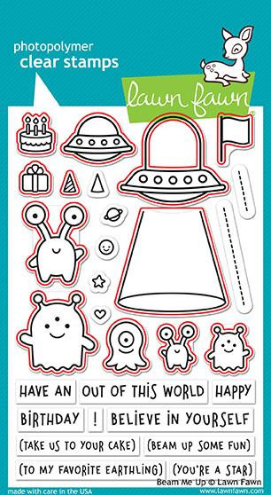 Lawn Fawn Beam Me Up - Lawn Cuts Custom Craft Dies