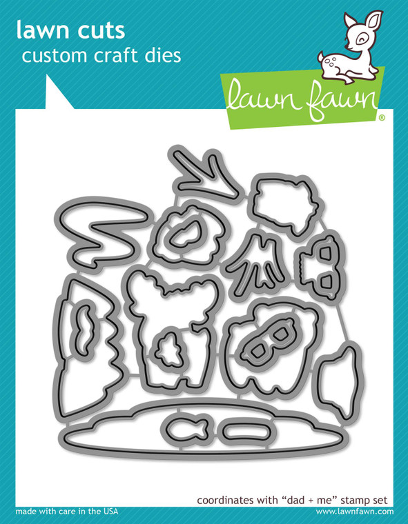 Lawn Fawn Dad + Me - Lawn Cuts Custom Craft Dies