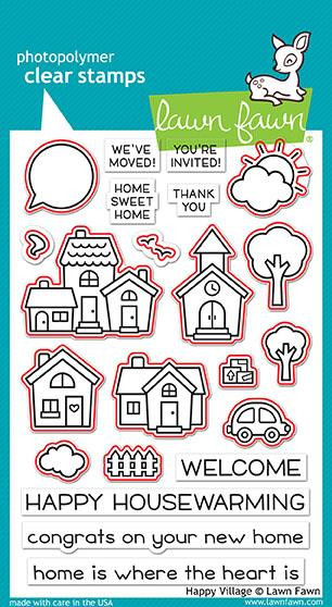 Lawn Fawn Happy Village - Lawn Cuts Custom Craft Dies