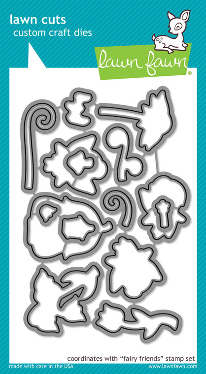 Lawn Fawn Fairy Friends - Lawn Cuts Custom Craft Dies