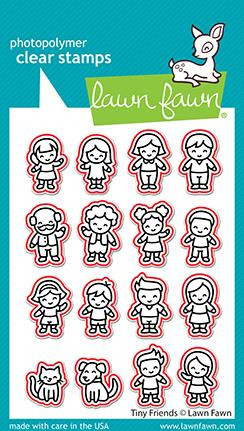 Lawn Fawn Tiny Friends - Lawn Cuts Custom Craft Dies