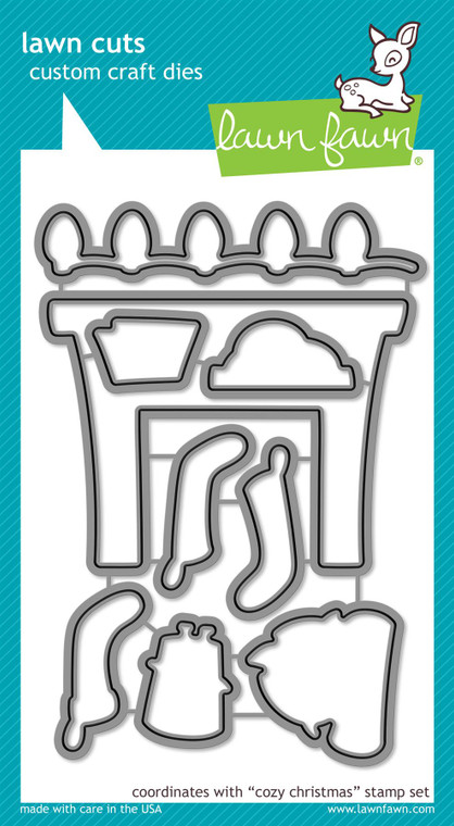 Lawn Fawn Cozy Christmas - Lawn Cuts Custom Craft Dies