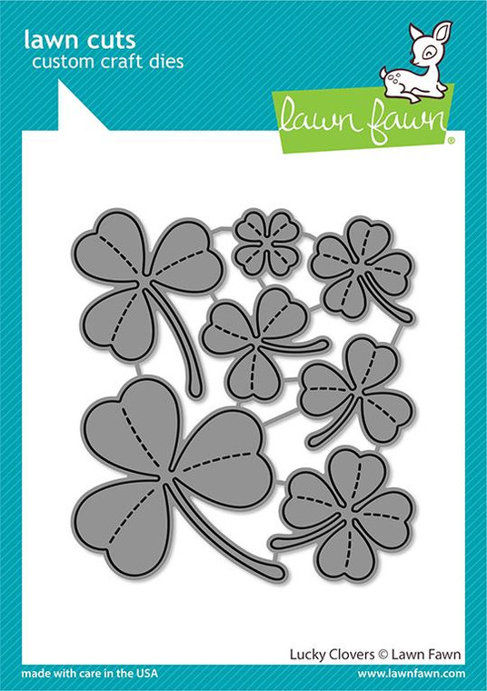 Lawn Fawn lucky clovers dies