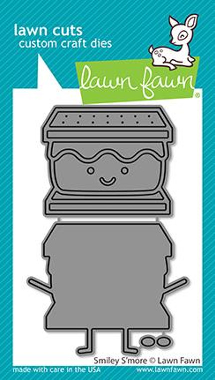 Lawn Fawn Smiley S'More Custom Craft Dies