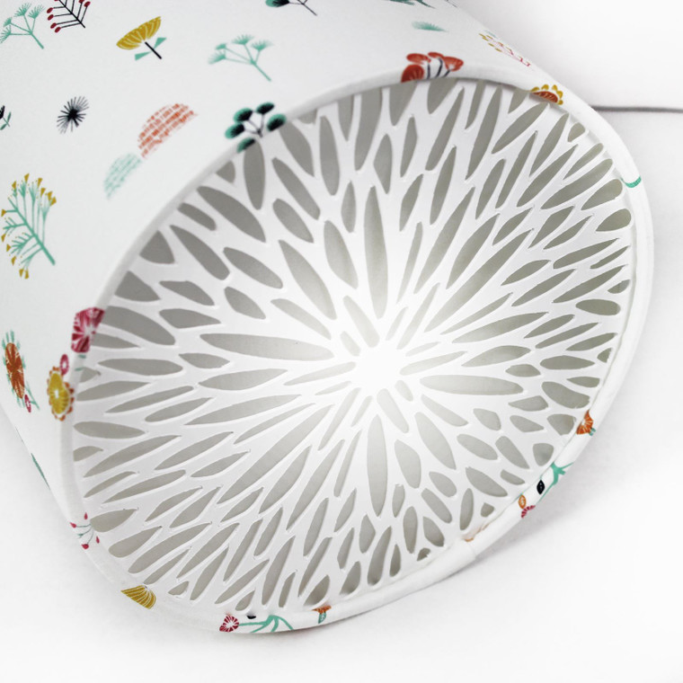 White Lampshade Diffuser 20cm - Translucent polypropylene