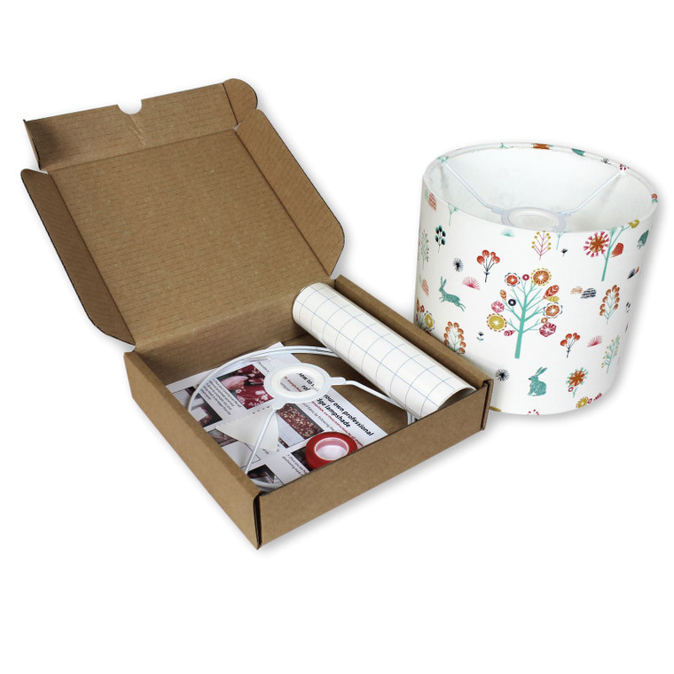 Needcraft 15cm Drum Lampshade Making Kit Using a Covering of Your Choice. Returned item