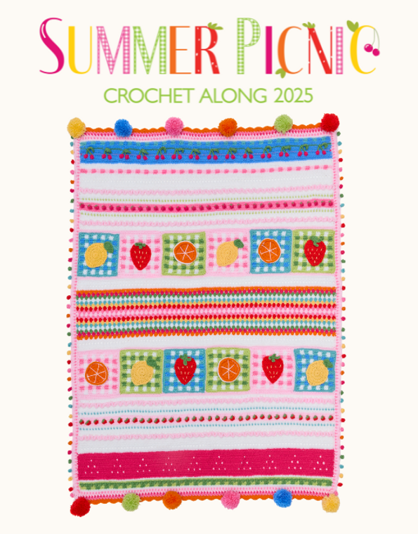 Sirdar CAL Summer Picnic Crochet Along 2025