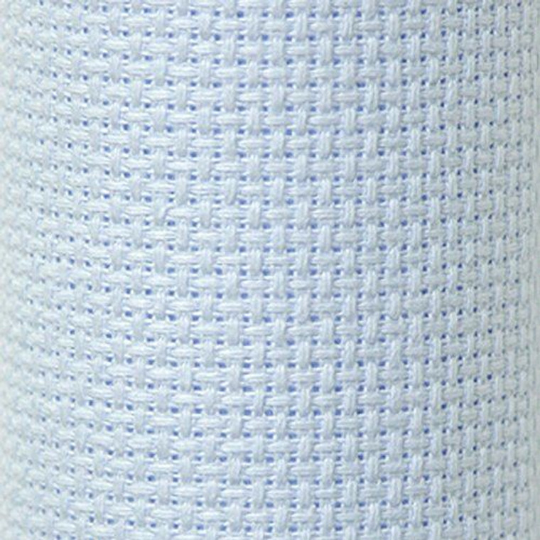 DMC Charles Craft Aida Light Blue 15x18 14 Count
