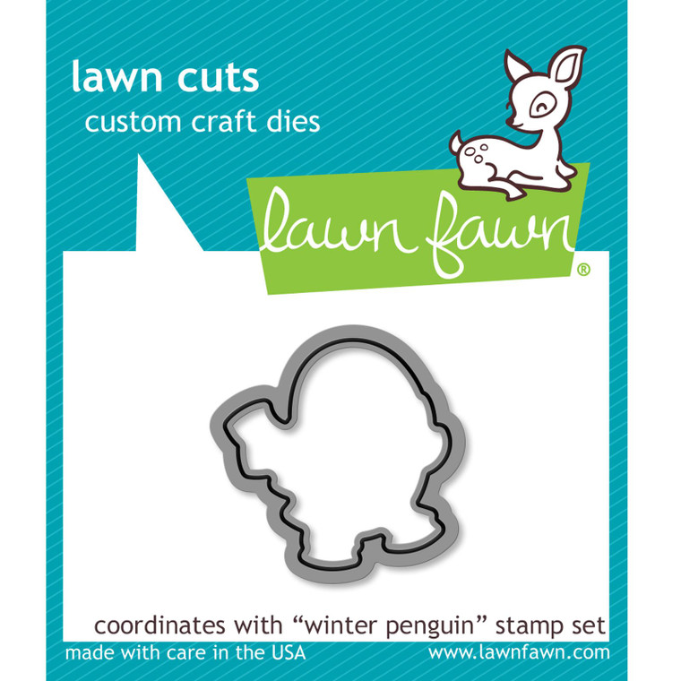 Lawn Fawn Winter Penguin Die Set