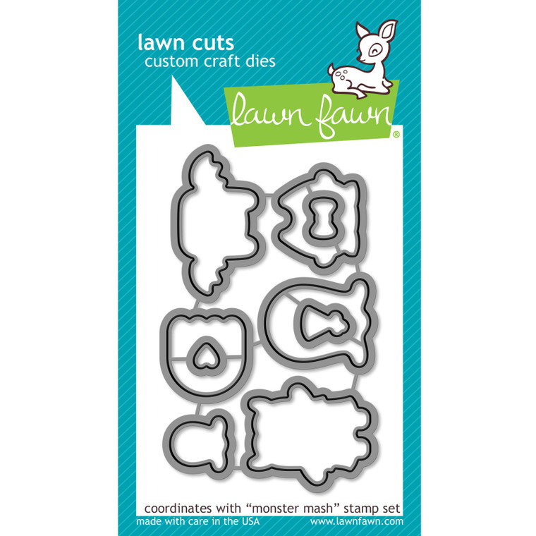 Lawn Fawn Monster Mash Die Set