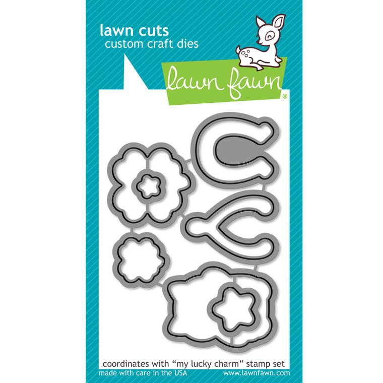 Lawn Fawn My Lucky Charm Die Set